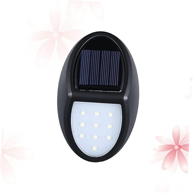 Hemoton 3pcs 10 Led Solar Deck Lights Outdoor Stair Lights Waterproof for Yard Patio Path Garden Fence Walkway Step | Lumora