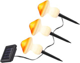 BESTonZON Solar LED Garden Mushroom Light Waterproof Solar Pathway Lights for Lawn and Patio 10-Piece Set of | Lumora