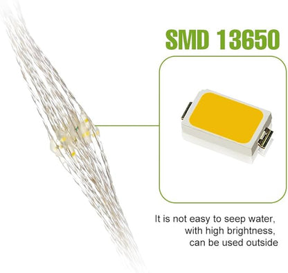 WENNI 6-Pack Solar Lights Outdoor - Upgraded of Sunlight Garden Light,IP65 Waterproof Outdoor Decor Solar Fireworks Lights for Yard,Pathway Decoration,Unique Gifts for Family and Friends