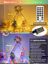 800 LED 264 FT Color Changing Christmas Lights with Remote Timer & 11 Modes
