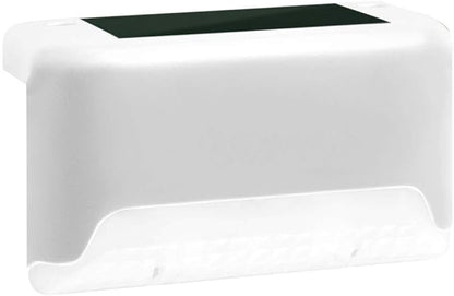 IdeaWorks Automatic Solar Deck Lights, Wireless Path Lighting - Set of 3, White