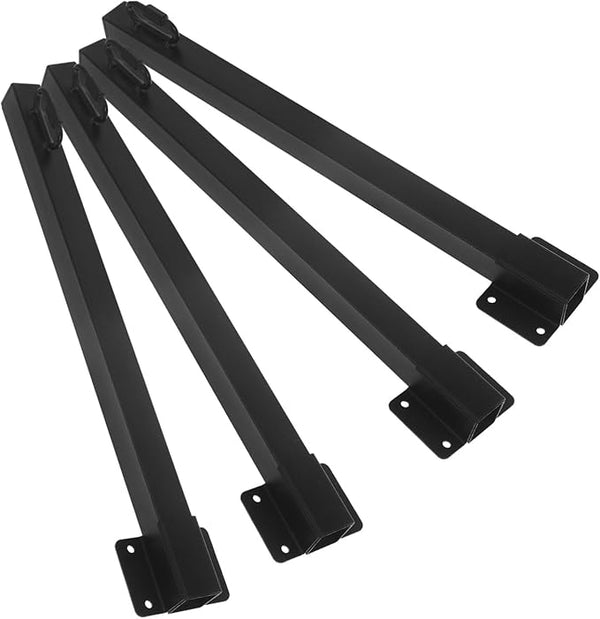 POPETPOP 4Pcs Outdoor String Light Poles Durable Support Rods for Hanging Lights Bird Feeders Easy Installation for | Lumora