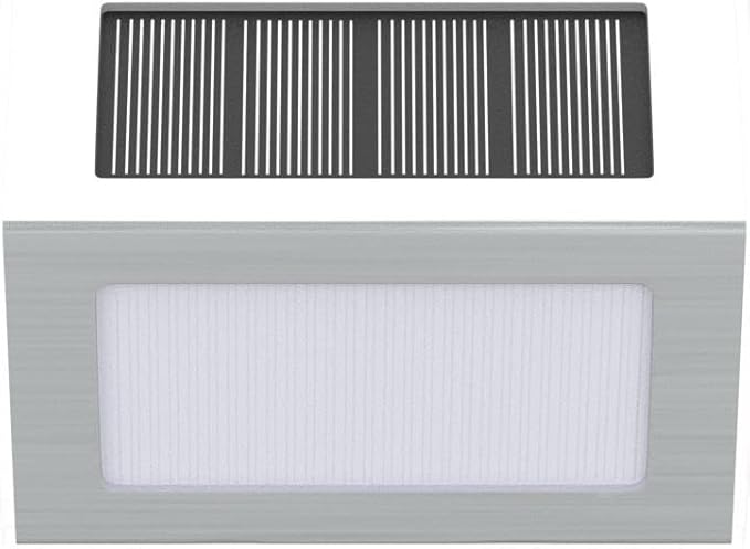 XLUX Solar Powered Lights for Deck Steps Stairs Fences Pathway Path, LED lamp, Outdoor Waterproof, White Light 6 | Lumora