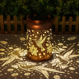 Cawalap Birthday Day Gifts for Women, Hummingbird 2 Pack Solar Lanterns