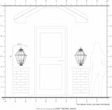 Livex Lighting 2384-02 Traditional Three Light Post-Top Lantern from Westover Collection Cast - Outdoor Path Light | Lumora
