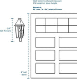 Progress Lighting P5623-31 District Collection 1-Light Farmhouse Outdoor Lantern Light, Textured Black, 12" W x | Lumora