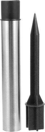 Stainless Steel Hollow Rod Solar Light Replacement Stake 7.2 Inch Metal Ground Connector Pole for Outdoor Garden | Lumora
