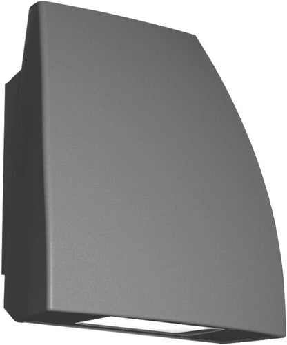 WAC Lighting, Endurance Fin 19W LED Outdoor Wall Light 3000K in Graphite