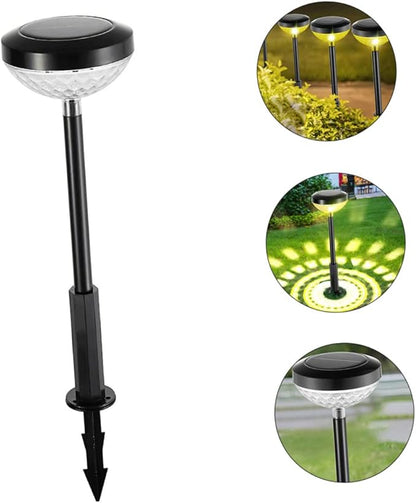 Solar Pathway Lights LED Garden Stake Lights Outdoor Decor Light Solar Powered Lamp for Patio Garden Lighting