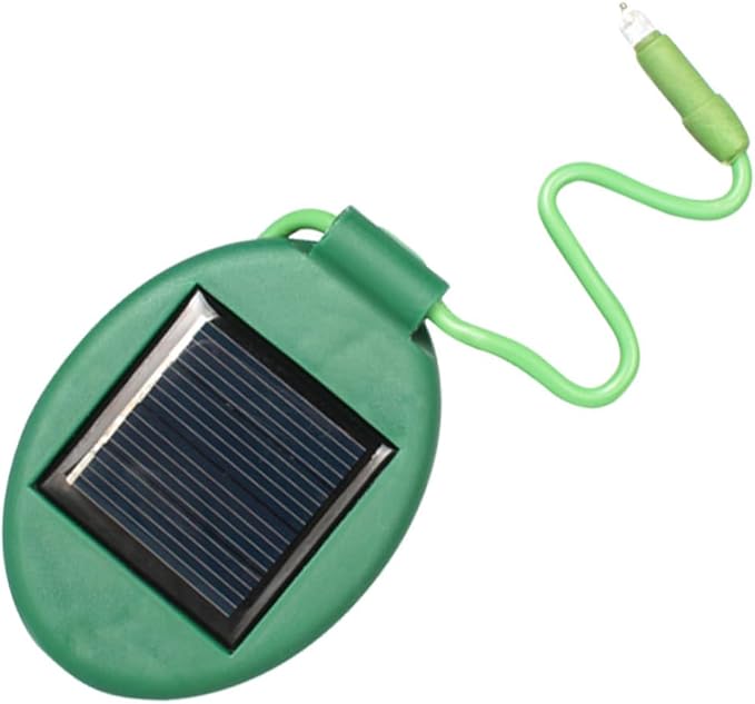 2PCS Solar Powered Flower Pot Light Decorative Garden Lamp Green Appearance for Pathways and Outdoor Decoration Durable with Long Lighting Random Color