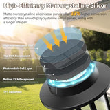 Solar Lanterns Outdoor Waterproof, Flickering Flame Solar Powered