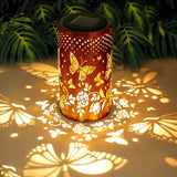 BSGlobal Butterfly Solar Lanterns Outdoor Waterproof Hanging Lights