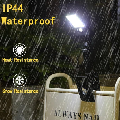 Clip On Solar Lights Outdoor - Motion Sensor Outdoor Lights Fence Lights Solar Powered, Outdoor Solar Lights for Yard, Solar Pathway Lights for Deck Fence Garden Patio Camping (2 Packs)