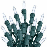 TW SHINE Christmas Mini String Lights, 20FT 100 LED Mini Christmas Tree Lights, Waterproof Christmas Decorations for Outdoor Indoor Xmas Patio Home Party Garden Yard Decor, White