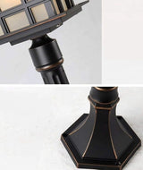 Lights Outdoor Classic Rustic Metal Outdoor Post Bollard Light IP54 Waterproof Outdoor Street Lawn Lamp Rainproof | Lumora