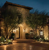 John Timberland Casa Marseille European Outdoor Wall Light Fixture Mediterranean Black Scroll Arm 21 1/2" Clear | Lumora