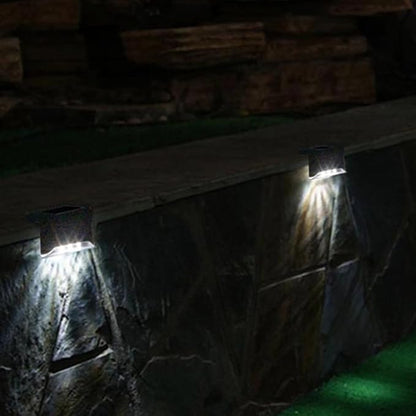 Solar Lights Outdoor 6 Pack Stair Lights Led Waterproof for Yard Fence Patio Pathway