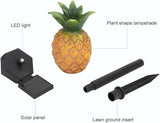 12 Inch Solar Lights for Garden,Cute Cactus Solar Landscape Light,Lifelike Pineapple LED Solar - Outdoor Path Light | Lumora