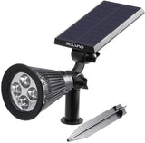 SOLVAO Solar Spot Light | Ultra Bright, Waterproof, Adjustable 270°, No Wiring, Portable | Auto On/Off Function | | Lumora