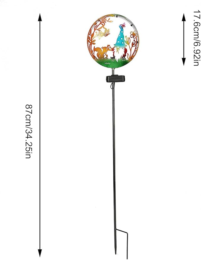 Solar Lights Outdoor | Fence Decoration | Garden Decor Solar Light | for Homeowners Gardeners Path Backyard Patio Walkway Driveway Flower Bed Deck Fence Lawn Yard