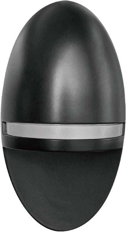 GKOLED 2-Pack Low Voltage LED Post Light, Outdoor Waterproof Landscape Deck Lights with 2W Integrated LED Chips, 9-15V AC/DC, 3000K, Die-cast Aluminum, Matte Black Powder Coated Finish