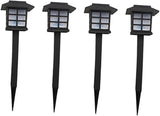 NUOBESTY 4 Pcs Solar Powered Pathway Lights Outdoor LED Spike Lights Warm for Garden Walkway Lawn Patio Driveway | Lumora