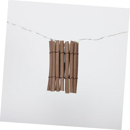 ABOOFAN Rattan String Lights for Outdoor Decor Elegant Decorative Lighting for Patios Balconies Gardens Warm Bulbs for Festive Parties Celebrations Battery Operated