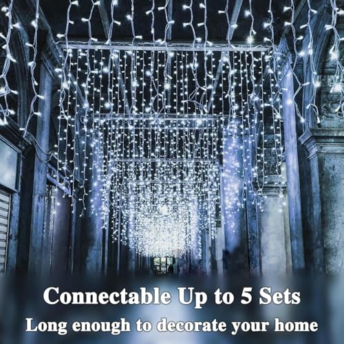 KAQ 800LED 288Ft String Lights, Christmas Lights Indoor Outdoor