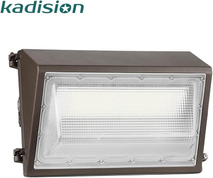 kadision 100W LED Wall Pack with Dusk to Dawn Photocell, 13000lm (350W MH Equiv.) 5000K 100-277V, Commercial Grade Waterproof Outdoor Wall Pack LED Lighting, ETL Listed