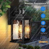 VIANIS Porch Lights Outdoor with Motion Sensor, Outdoor Wall Lights Lantern