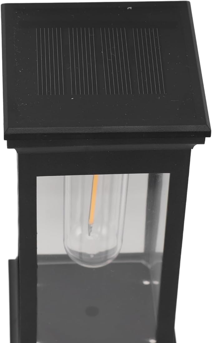 2PCS Solar Pathway Lights Outdoor, Waterproof ABS Solar 21.65in Warm Light - Auto On Off, Easy Installation, Ideal for Yard Lawn Patio Walkway Decoration