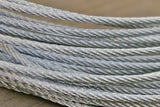 Globe Light Suspension Kit, Galvanized Steel Cable, 60 ft., Attachments Included | Lumora