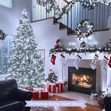 JMEXSUSS 500 LED Christmas Tree Lights Outdoor Indoor, White