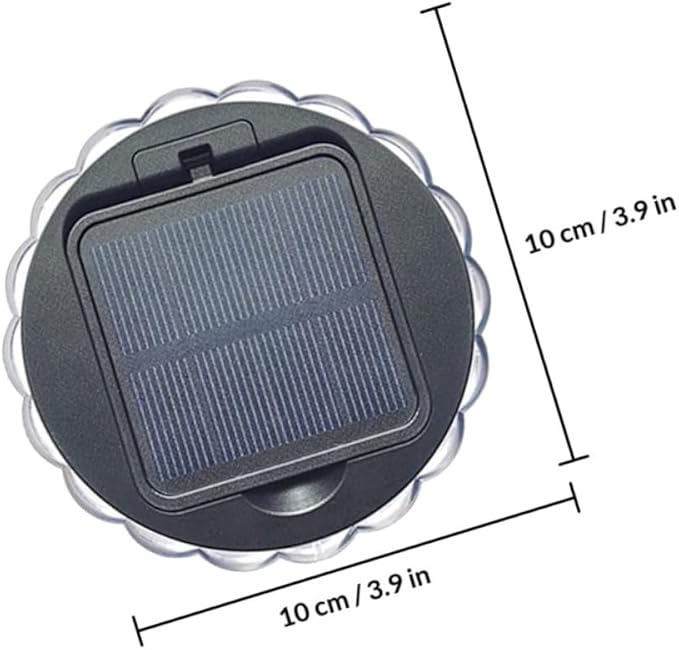 Homoyoyo 2pcs Solar Powered Garden Wall Lights White LED Solar Lamps for Outdoor Patio Yard Fence Lighting Light | Lumora