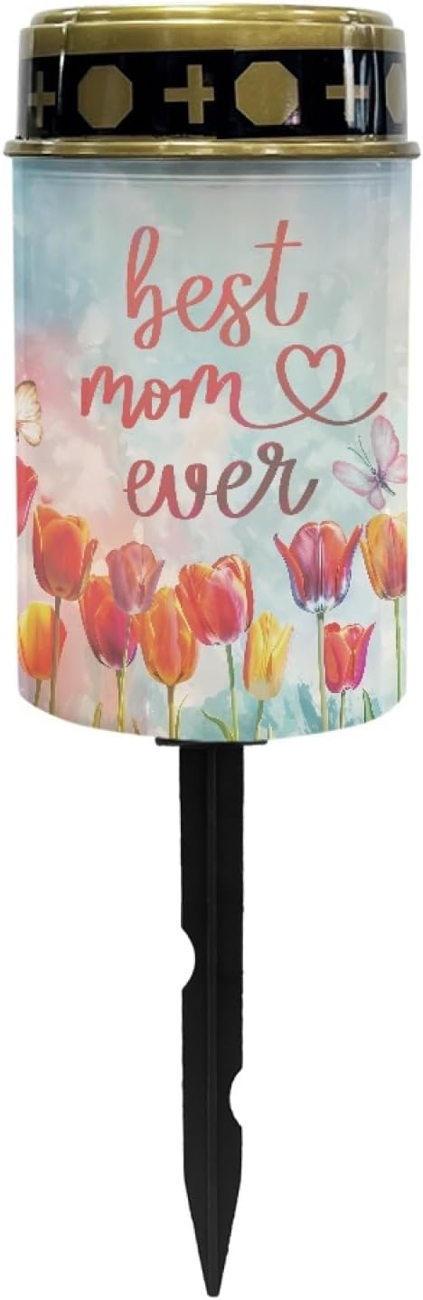 Best Mom Even Cemetery Lights - Solar Outdoor Garden Lights, Waterproof Pathway Lanterns for Walkway & Landscape | Lumora