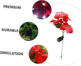 jojofuny 2pcs Solar Christmas Flower Ground Insert Lights Led Decorative Garden Lighting for Outdoor Spaces | Lumora