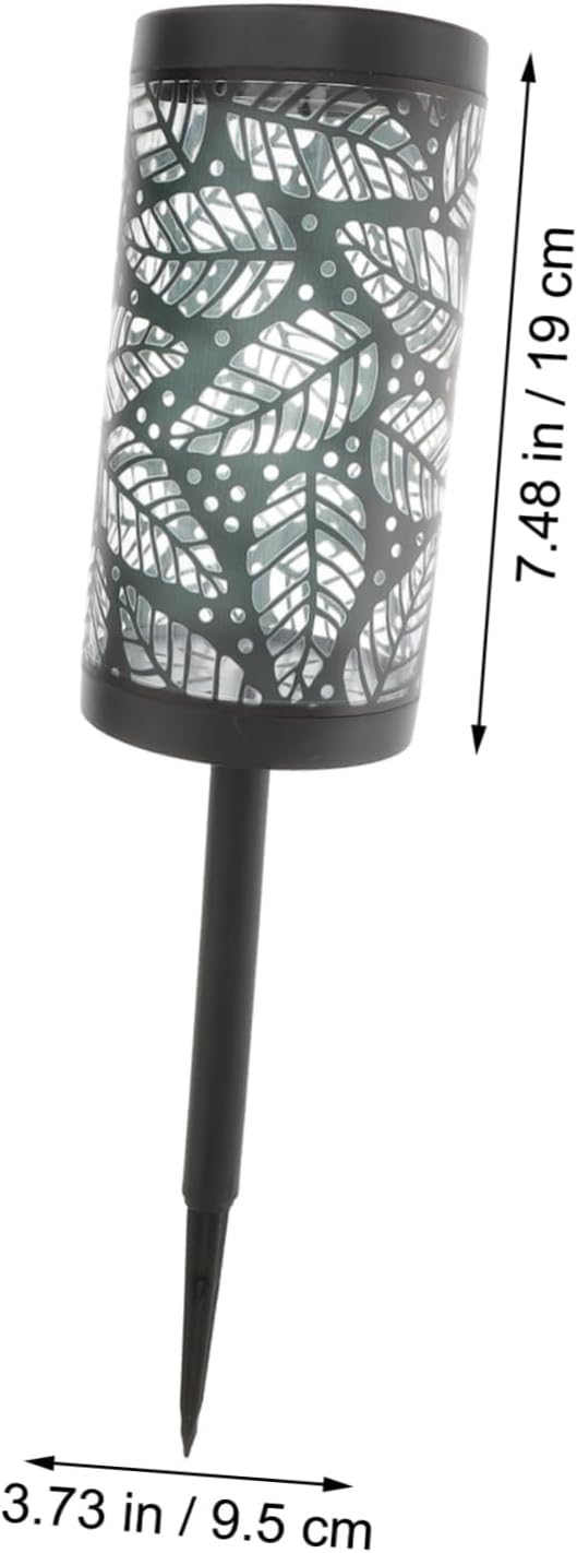 Garden Solar Lights Outdoor Landscape Decoration Leaf Projector Solar Pathway Lights for Outdoor