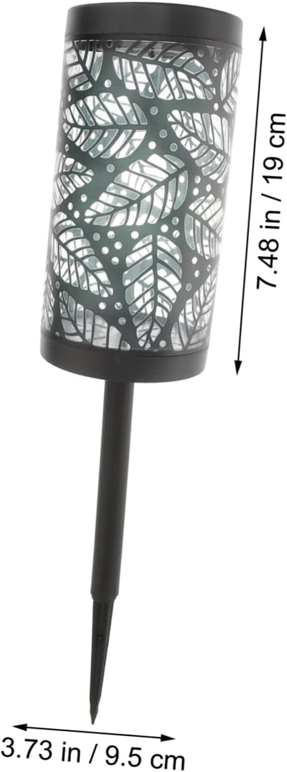 Garden Solar Lights Outdoor Landscape Decoration Leaf Projector Solar Pathway Lights for Outdoor