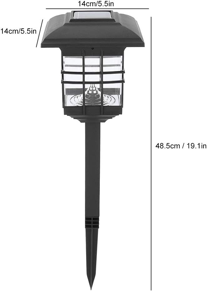 Outdoor Solar Powered Light，Solar Pathway Lights，Bright Premium Quality Rain Proof Walkway Path Patio Yard Lawn Garden LED Lamp，Decorative Lamp for Garden Courtyard(#1)