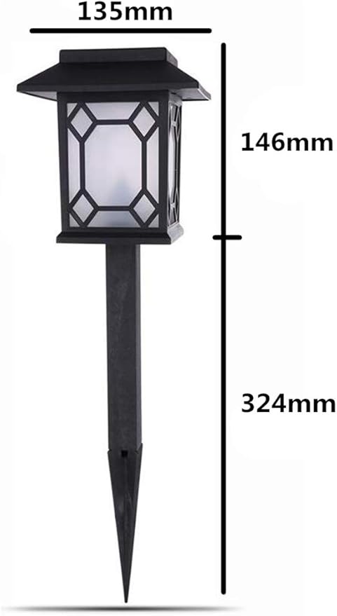 Solar Pathway Lights Outdoor Waterproof LED Solar Garden Lights Landscape Lights for Walkway Patio Path Lawn Garden Yard Driveway,White,4 Pack