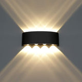 Kawell 8W Waterproof Modern Wall Light LED Wall Lamp Aluminum LED Wall Sconce Up Down Indoor Outdoor for Bathroom | Lumora