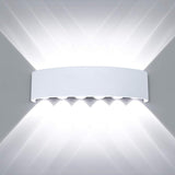 Kawell 12W Waterproof Modern Wall Light LED Wall Lamp Aluminum LED Wall Sconce Up Down Indoor Outdoor for Bedroom | Lumora