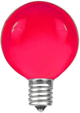 100 Foot G40 Outdoor Patio String Lights with 125 Pink Globe Bulbs – Indoor Outdoor String Lights – Market Bistro | Lumora