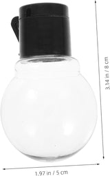 Happyyami 20pcs Globe Decor String Lights Replacements Empty Plastic Light Bulb Decoration for Indoors Outdoors for | Lumora