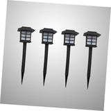NUOBESTY 4 Pcs Solar Powered Pathway Lights Outdoor LED Spike Lights Warm for Garden Walkway Lawn Patio Driveway | Lumora
