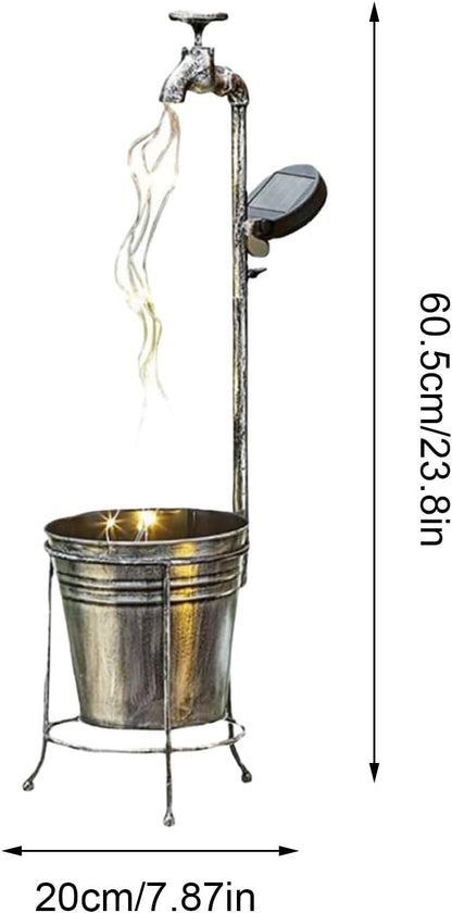 Retro Solar Watering Can, Flexible Waterproof Led Landscape Lights, Stylish Build + Practical Compact Design, Ideal for Garden Yard Farm Pathway Patio Lawn Courtyard Deck Outdoor Decoration