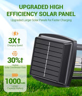 Solar Pathway Lights Outdoor, 4 Pack Upgraded Solar Garden Lights Solar Powered, Solar Lights Outdoor Waterproof IP65, 15 Hours Outdoor Solar Lights for Yard Patio Landscape Walkway Driveway Decor
