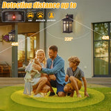 Exterior Light Fixtures Motion Sensor Wall Mount Oil Rubbed Bronze