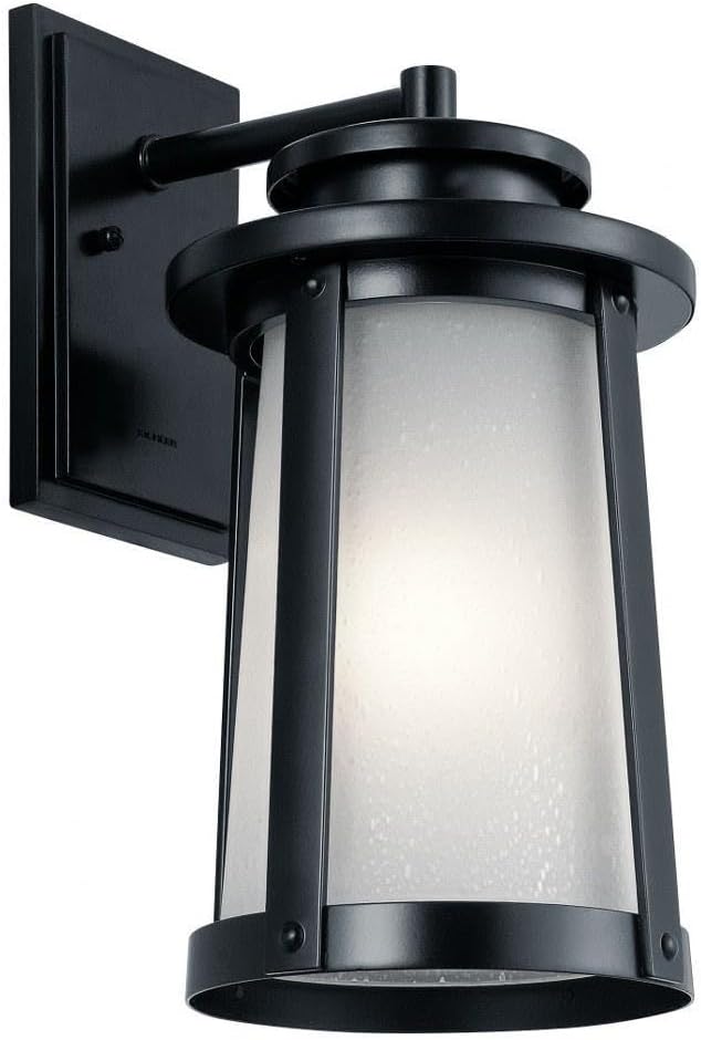 Kichler Lighting 49918BK Outdoor Wall Mount, Black | Lumora