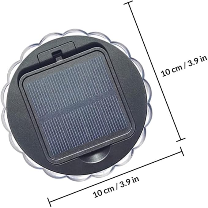 Yardwe 2pcs Solar Wall Lights for Outdoor Garden Yard White Plastic Solar Powered Decorative Light with Sensor Waterproof Lamp for Patio Fence and Porch